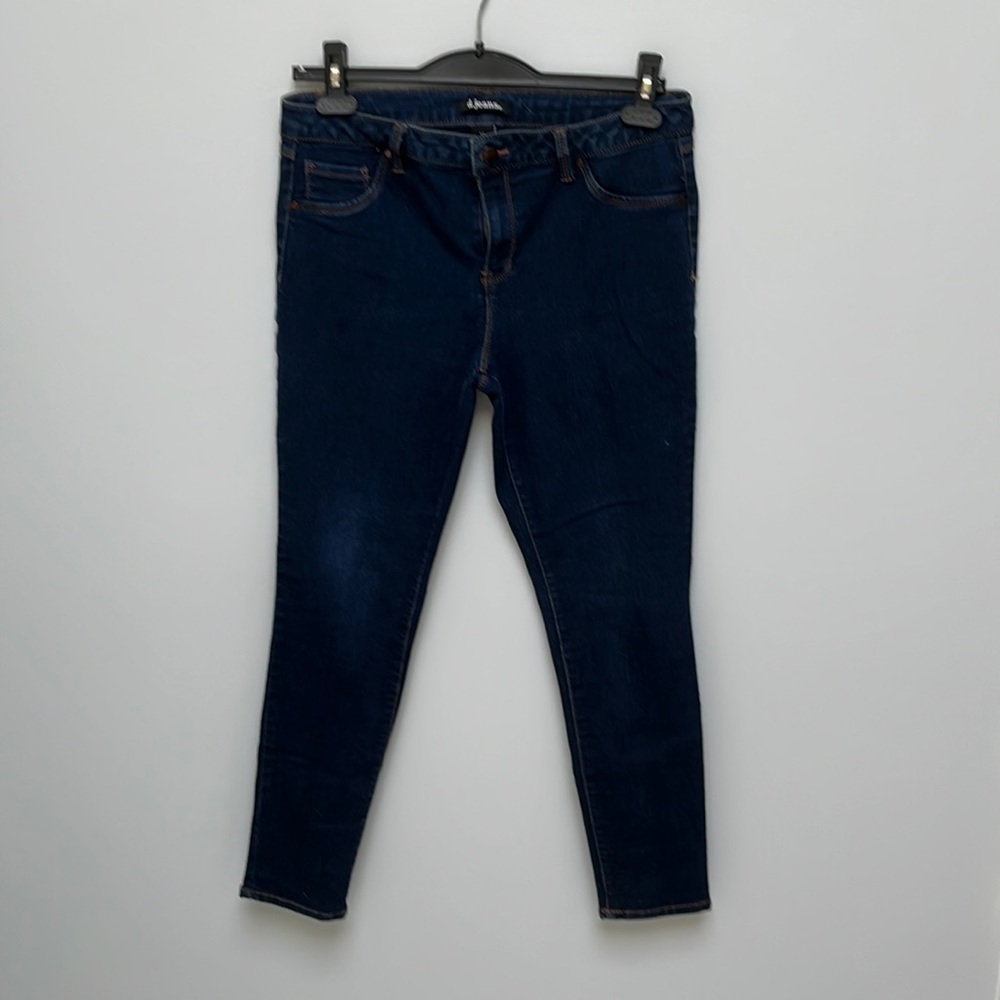 D. Jeans dark wash stretch skinny jean. Size 14. Great condition!